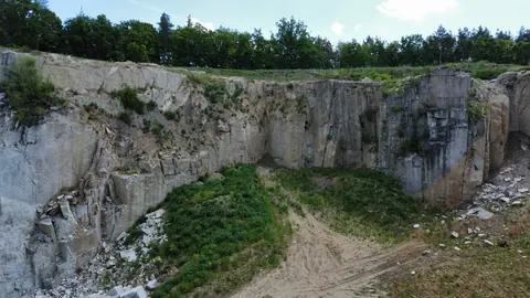 Lom Žernovka u Mukařova, letecký pohled 6