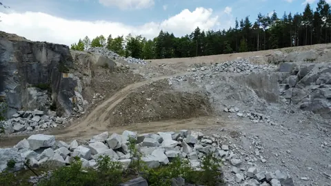 Lom Žernovka u Mukařova, letecký pohled 7